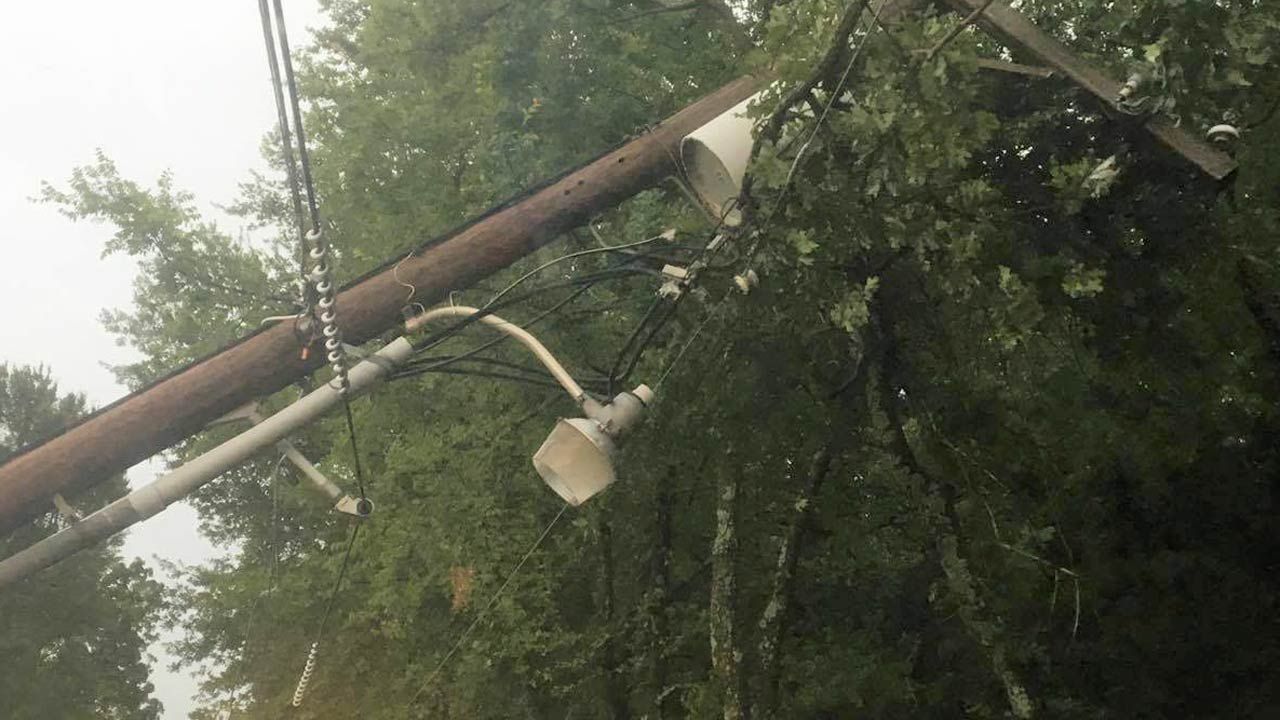 Oklahoma Storms Leave Behind Damage, Knock Out Power