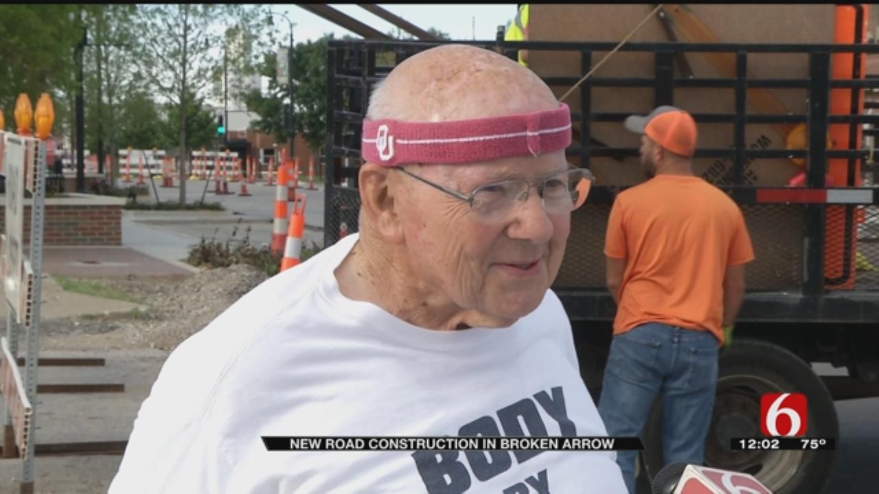 Broken Arrow Road Construction Impacting Pedestrians