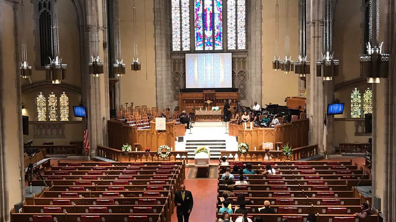 Funeral Underway For Tulsa Man, Shot, Killed By Deputies, Police Officer