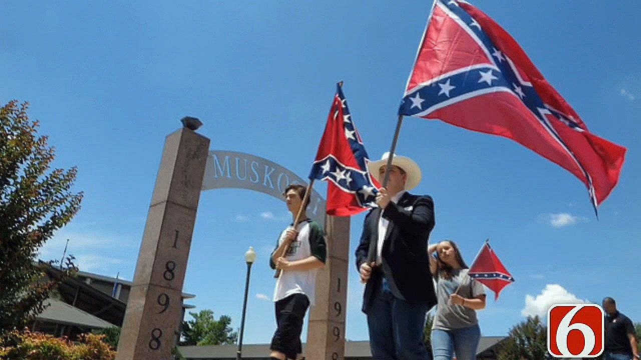 Muskogee Group Wants To Educate Others At Confederate Flag Rally