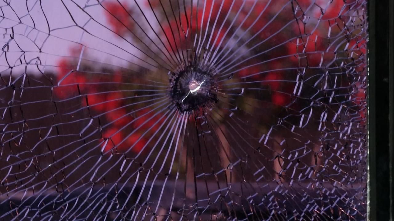 Angry Driver Shoots Out Truck's Window On Tulsa Highway