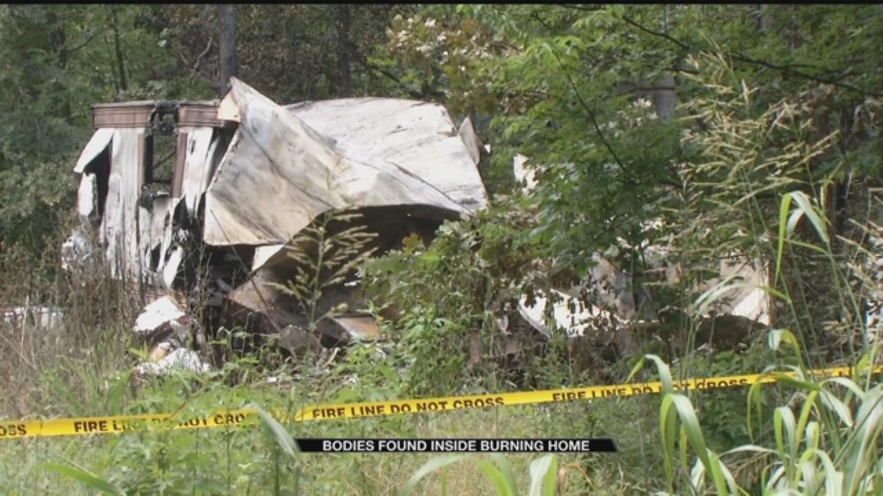 Two Men Arrested, Released After Bodies Found In Wagoner County Mobile Home Fire