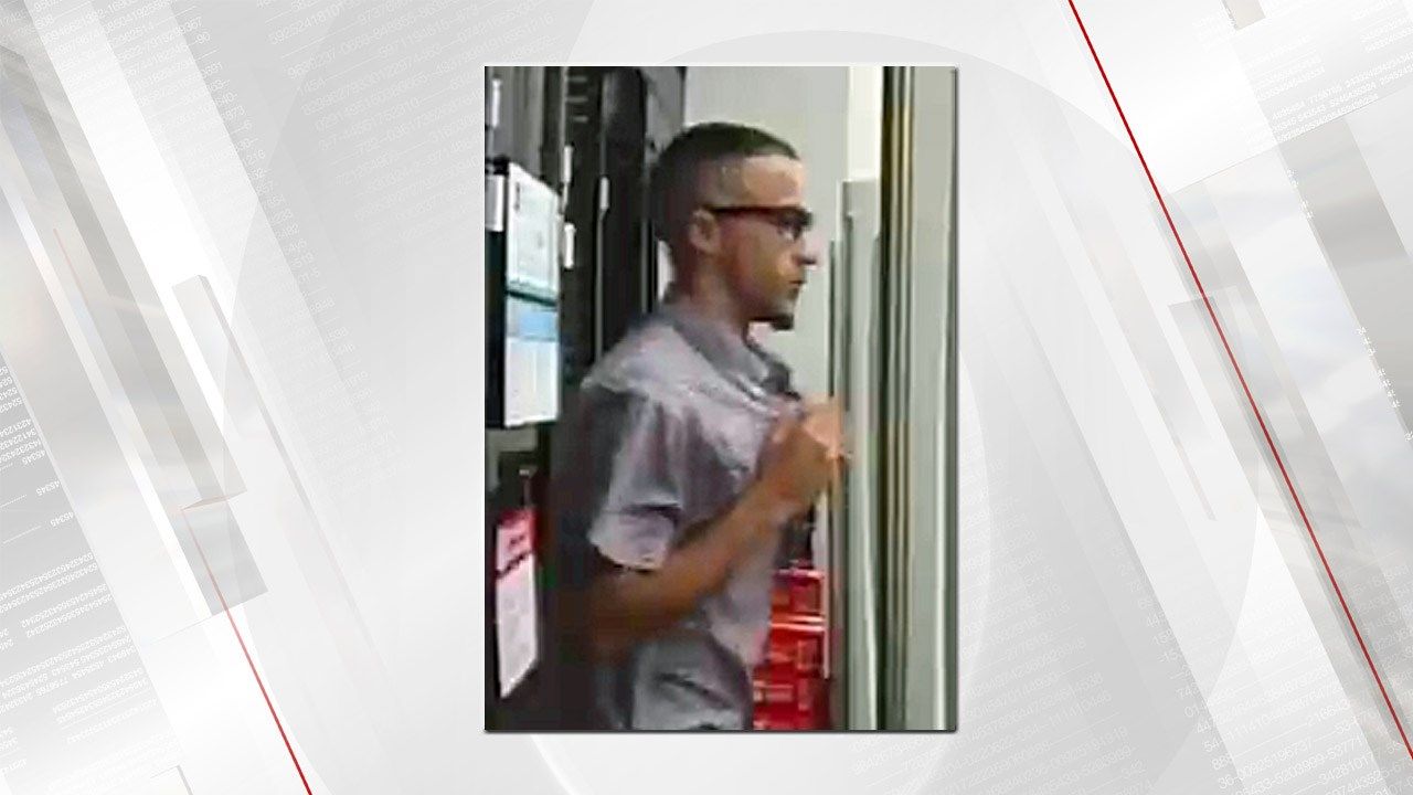 Tulsa Police Seeks Man Suspected Of Using Stolen Credit Card