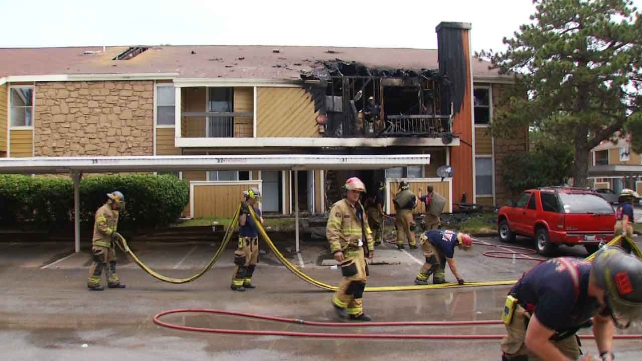 Tulsa Man Happy To Be Alive After Apartment Fire