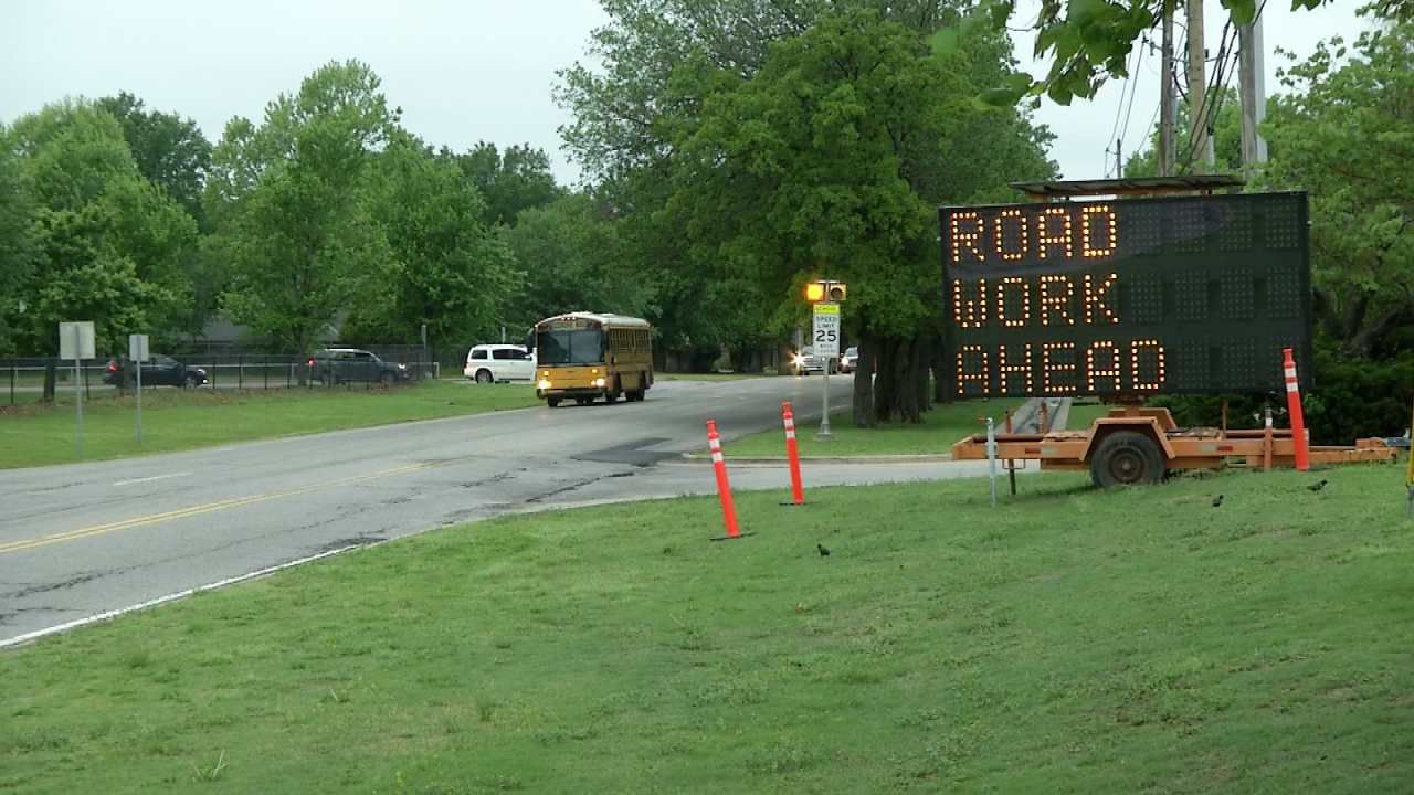 Road Project Near Jenks Middle School Hits Snag