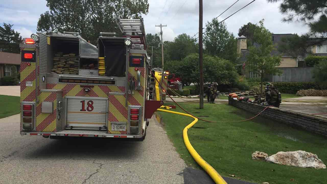 Firefighters Respond To Tulsa House Fire