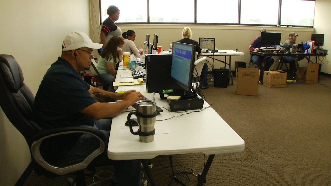 Woman Helps Tornado-Ravaged Remington Tower Businesses Get Back To Work