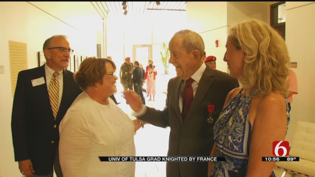 WWII Veteran, Tulsa University Grad Knighted By France