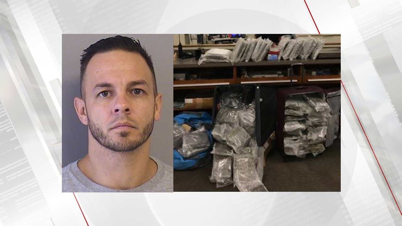 Tulsa Police Make Arrest After Finding 76 Pounds Of Marijuana