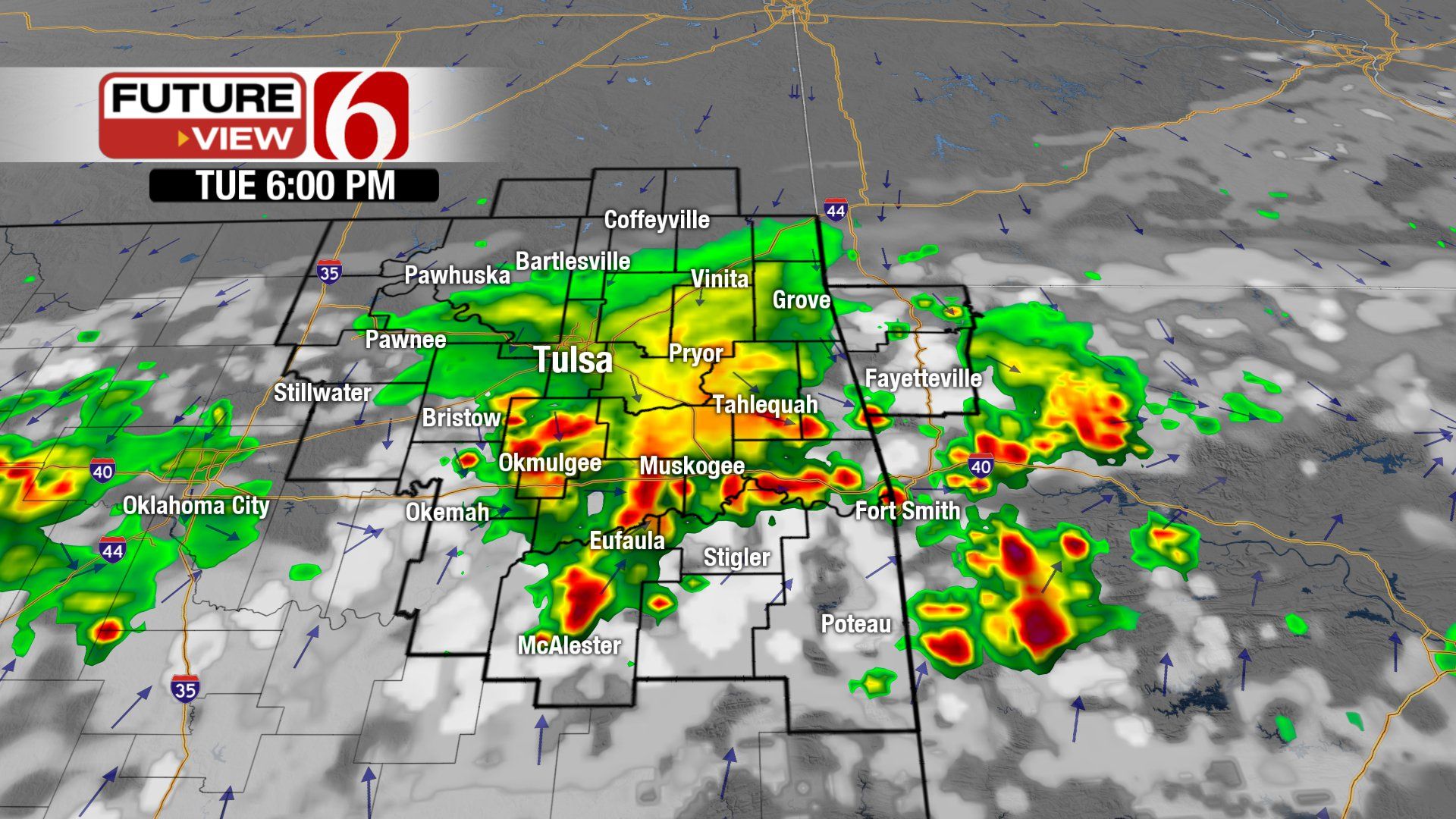 Storms, A Cool-Down and Tropical Trouble in the Gulf