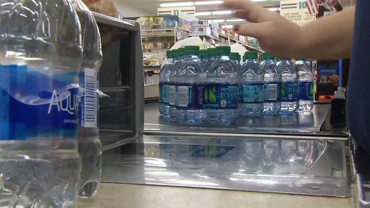 Sand Springs ECEC Collecting Bottled Water For Harvey Victims