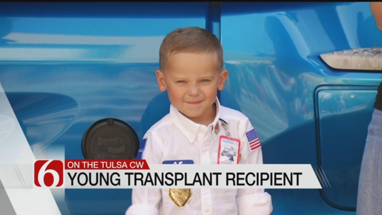 Broken Arrow, Walmart Big Trucks Send Off 4-Year-Old Heart Patient