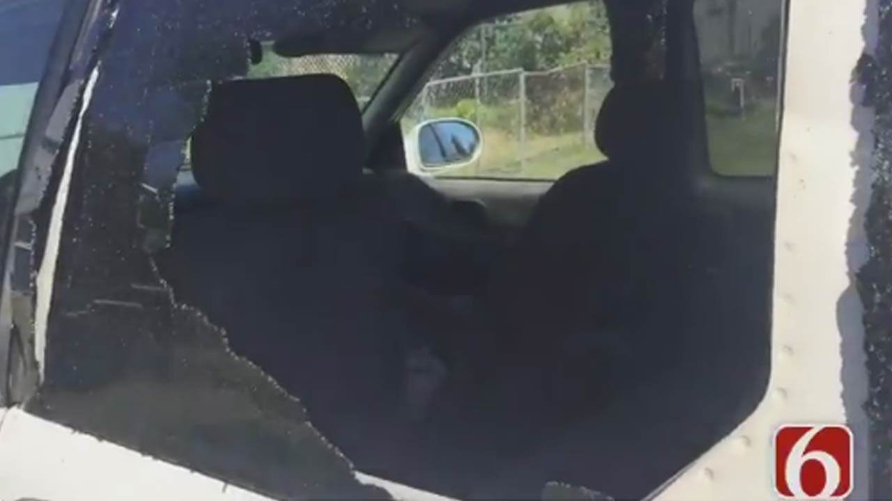 Vandals Take Baseball Bat To Mannford Mother’s Minivan