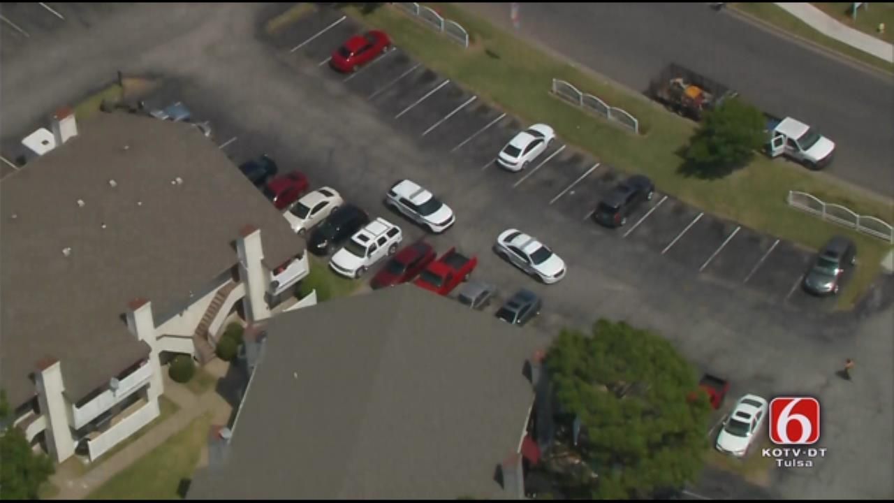 Man Fires Gun Into Ground Outside Tulsa Apartment