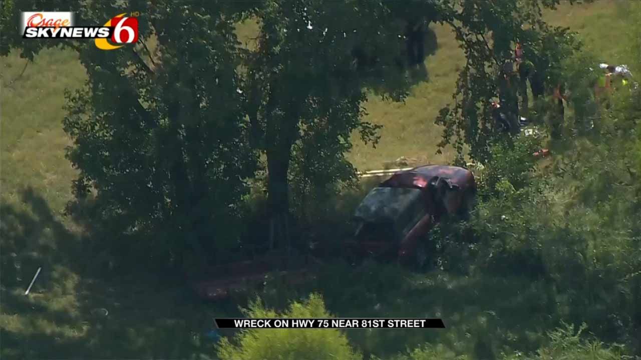 Driver Killed After Vehicle Crashes On Highway 75