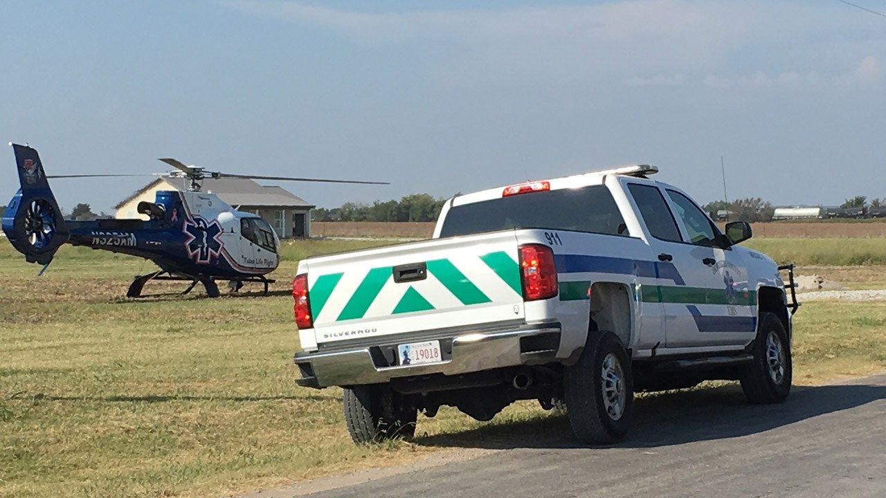 Man Gets Arm Stuck In Concrete Mixer In Okmulgee County
