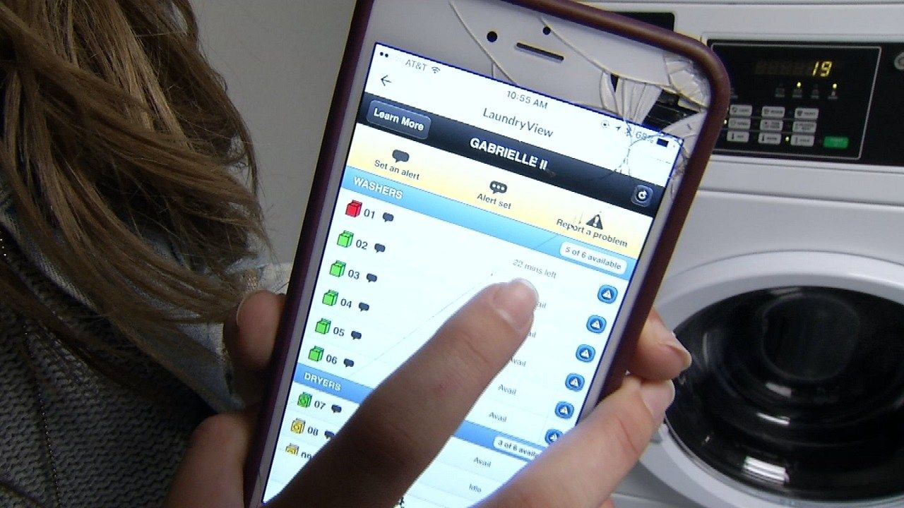 Mobile App Makes Laundry Easy At Oral Roberts University