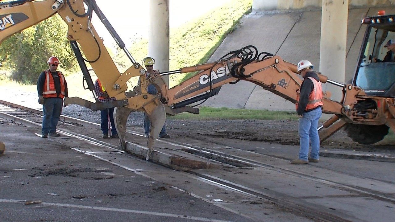 Railroad Malfunction Causes Safety Hazard At Tulsa Train Crossing