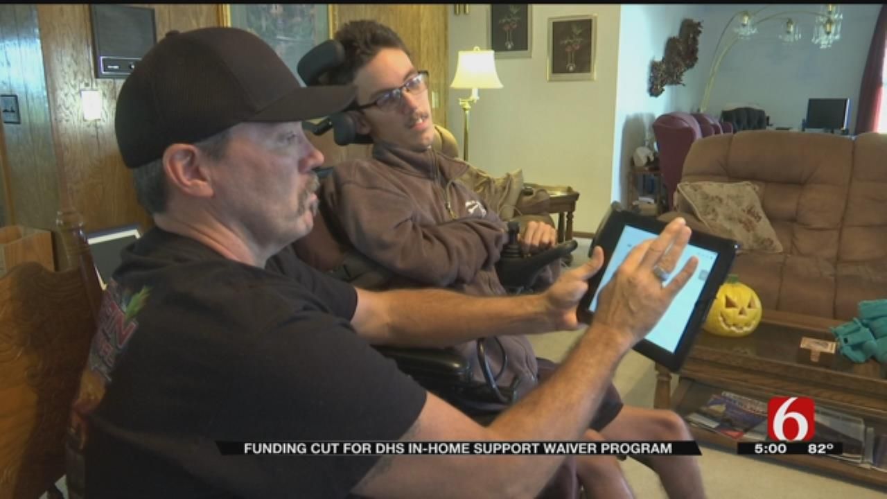 Tulsa Father Worries DHS Budget Cuts Will Impact Care Of Dependent Son
