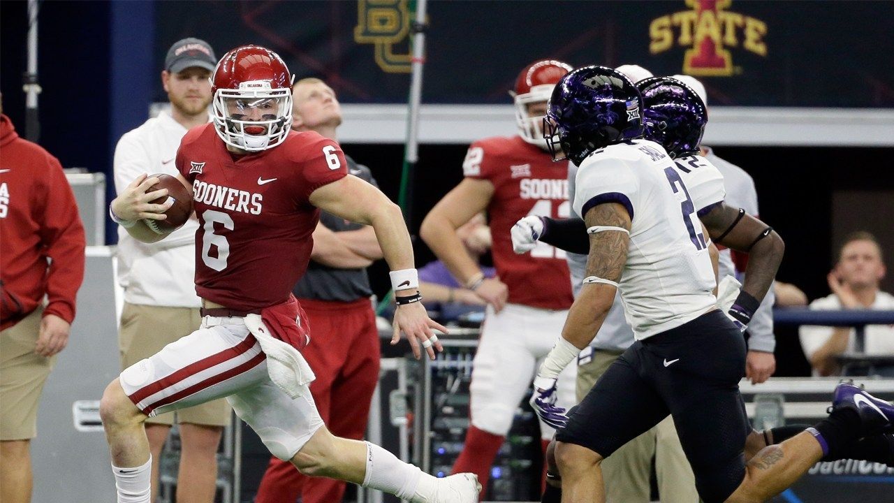No. 2 Sooners Stake Playoff Spot, 41-17 Over No. 10 TCU