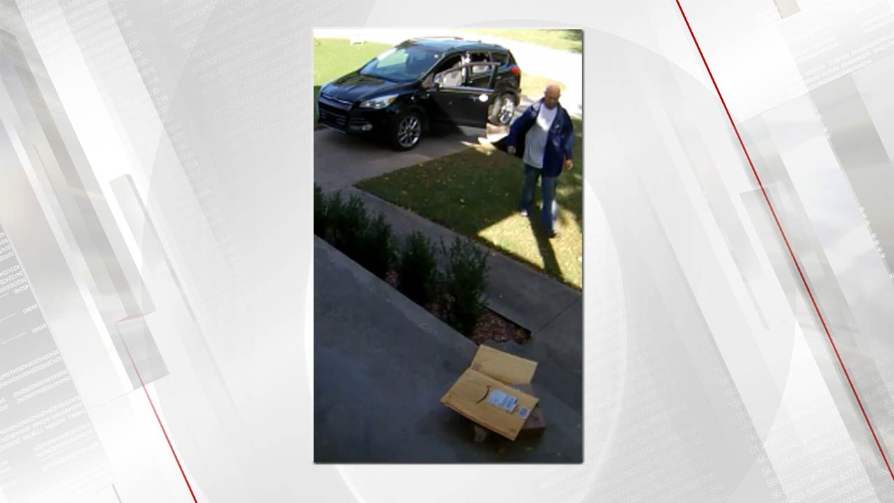 TPD Seeks ID Of Man Suspected Of Package Theft