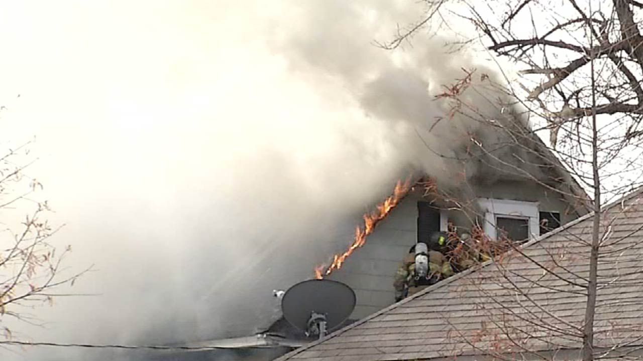 Tulsa Home Likely A Total Loss After Fire