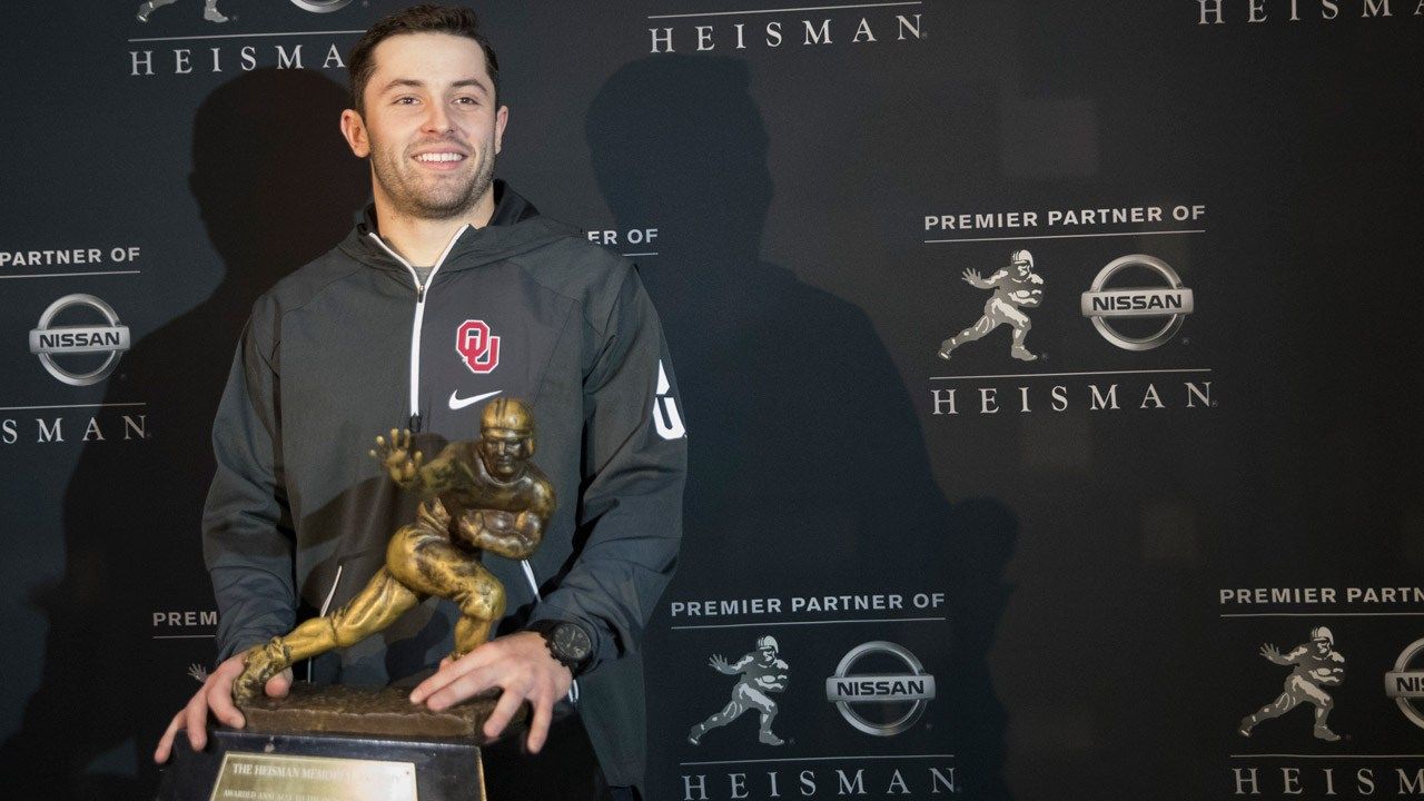 OU's Baker Mayfield Is Frontrunner For Heisman Award