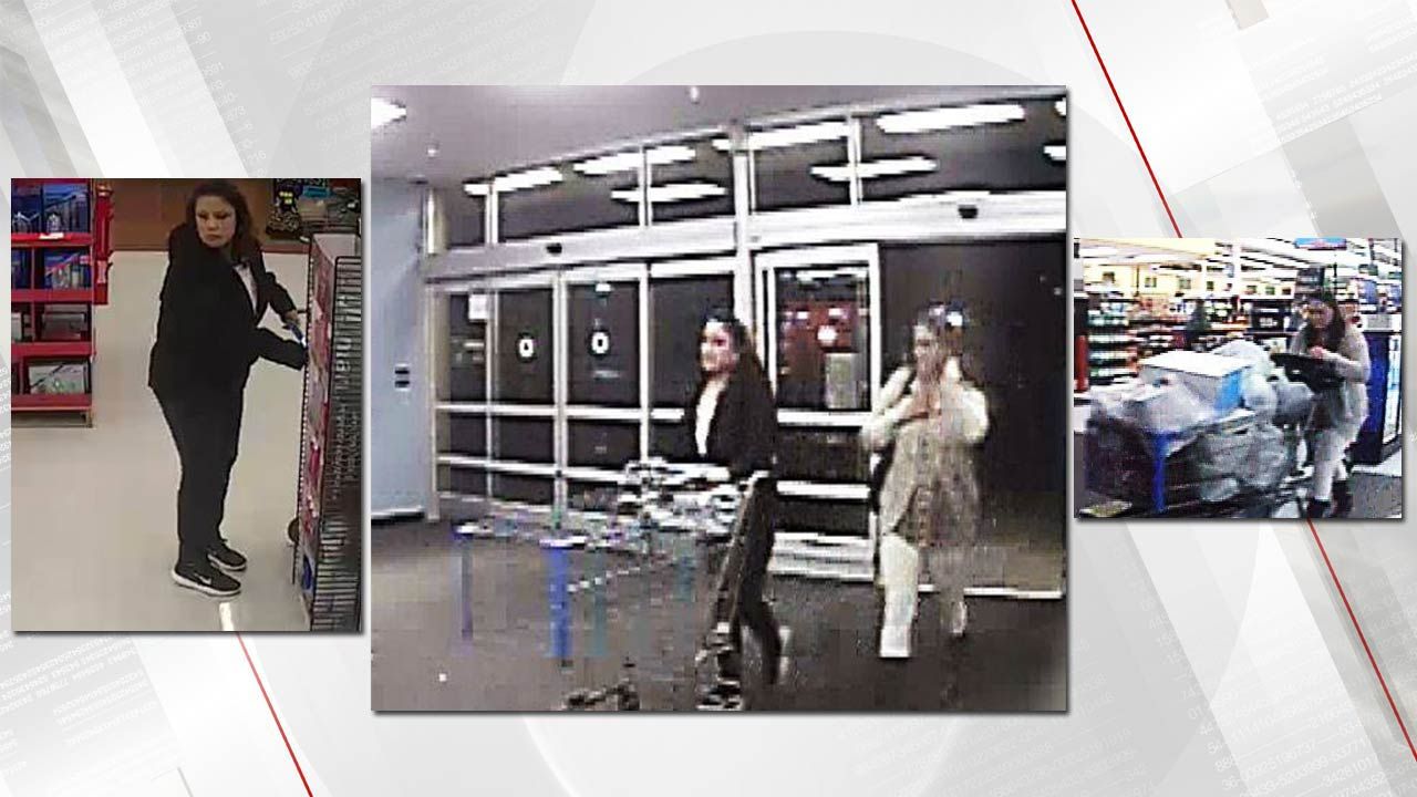 Claremore Police Ask For Public's Help Identifying Walmart Theft Suspects