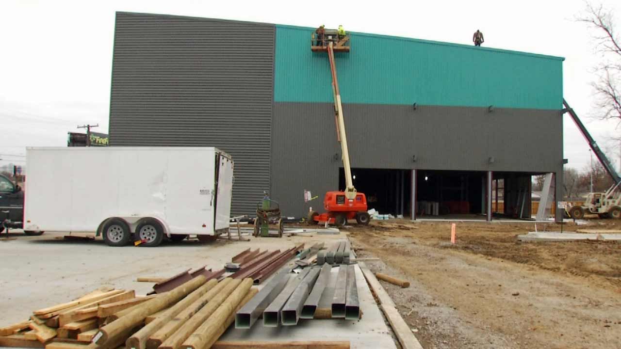 Climb Tulsa Building New Rock Climbing Gym