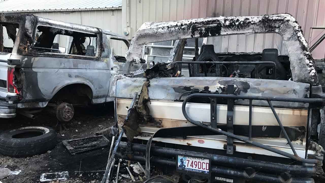 Man Dies When Space Heater Sparks Tulsa Car Fire