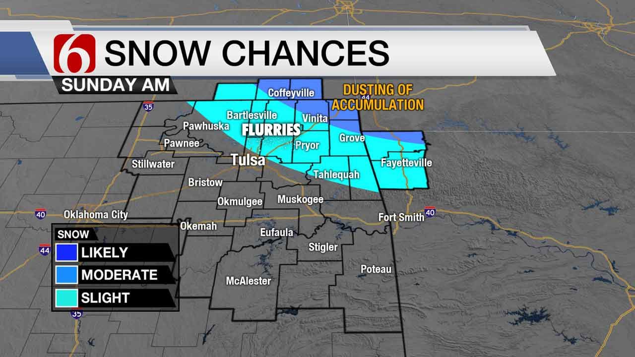 Arctic Air, Chance Of Snow In Store For Green Country