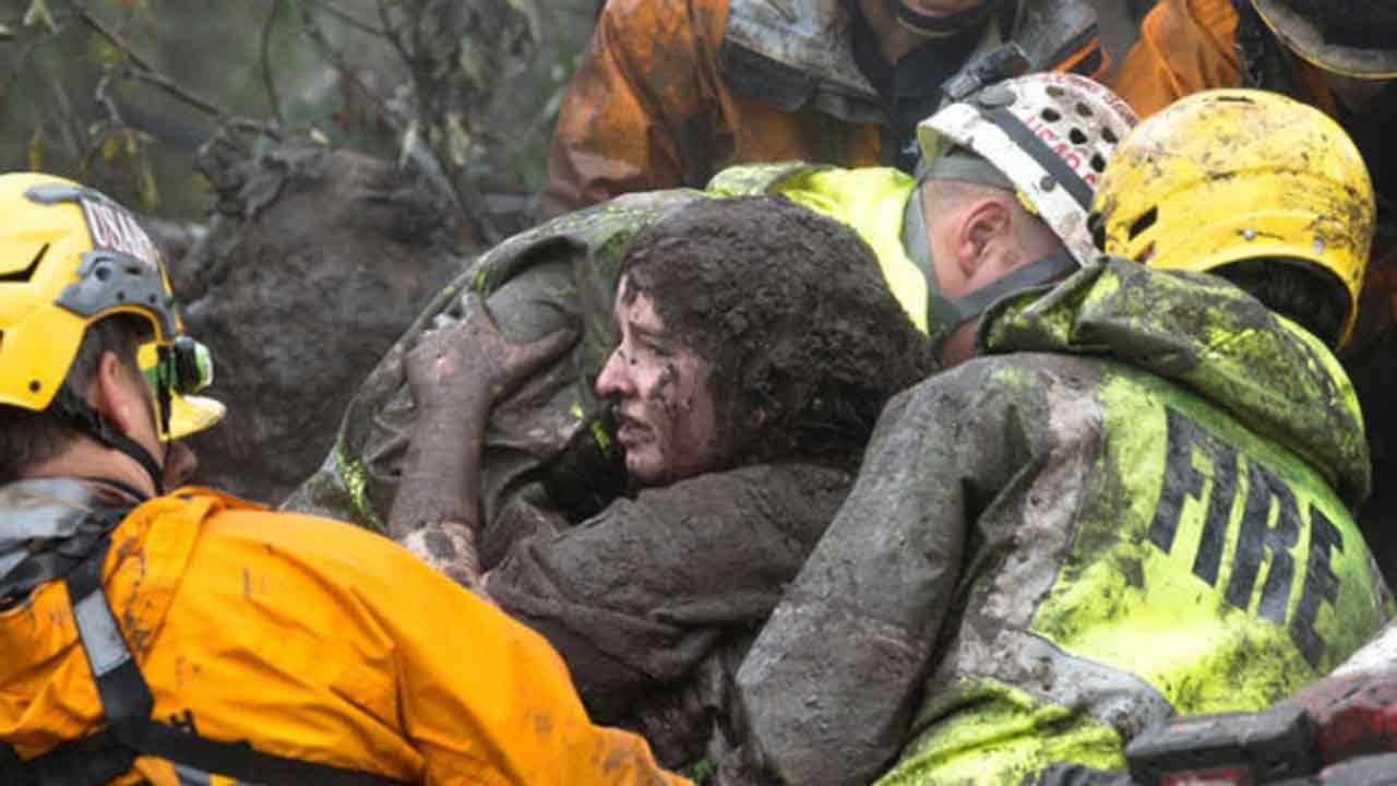 Death Toll Climbs To 19 In California Mudslides