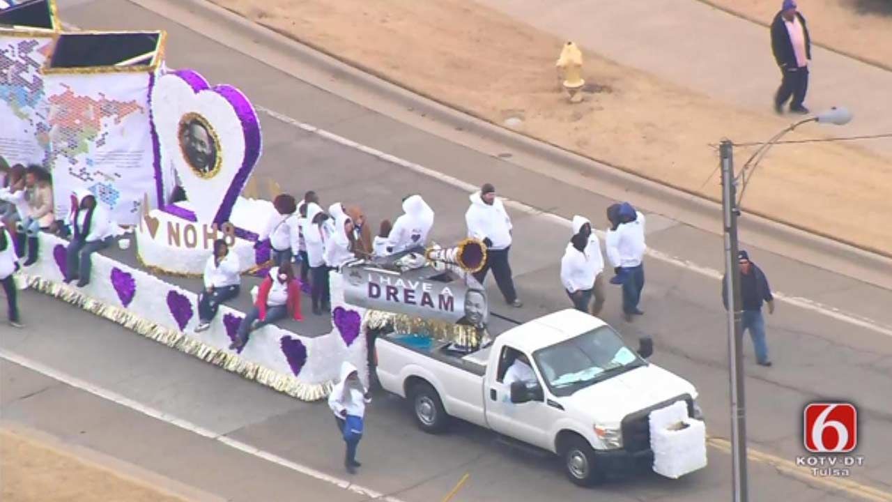 Thousands Mark 39th Year Of Tulsa's MLK Day Parade