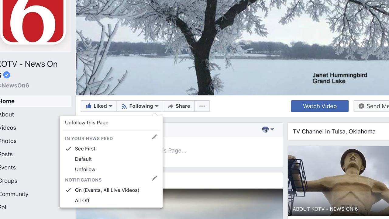 How To Keep Seeing News On 6 In Your Facebook News Feed