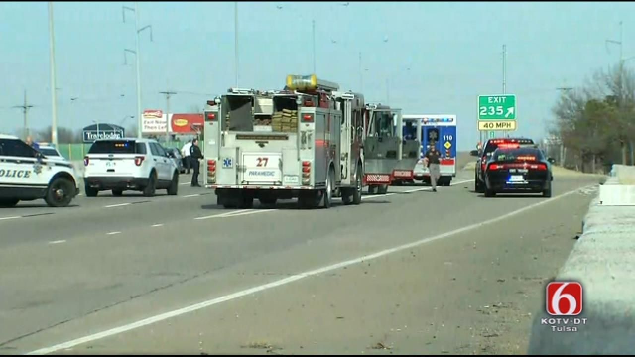 Man Running From Tulsa Police Hit, Killed On I-44 Near Garnett