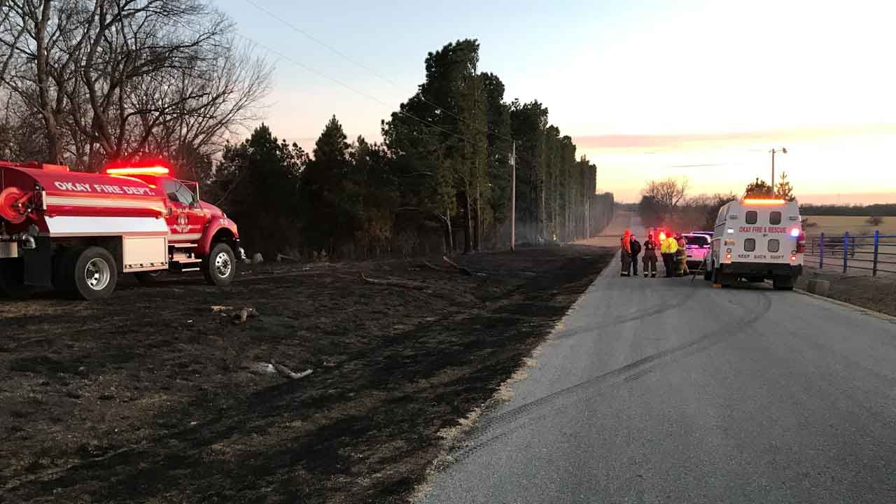 2 Dead In Fiery Car Crash, Wagoner County Sheriff Says