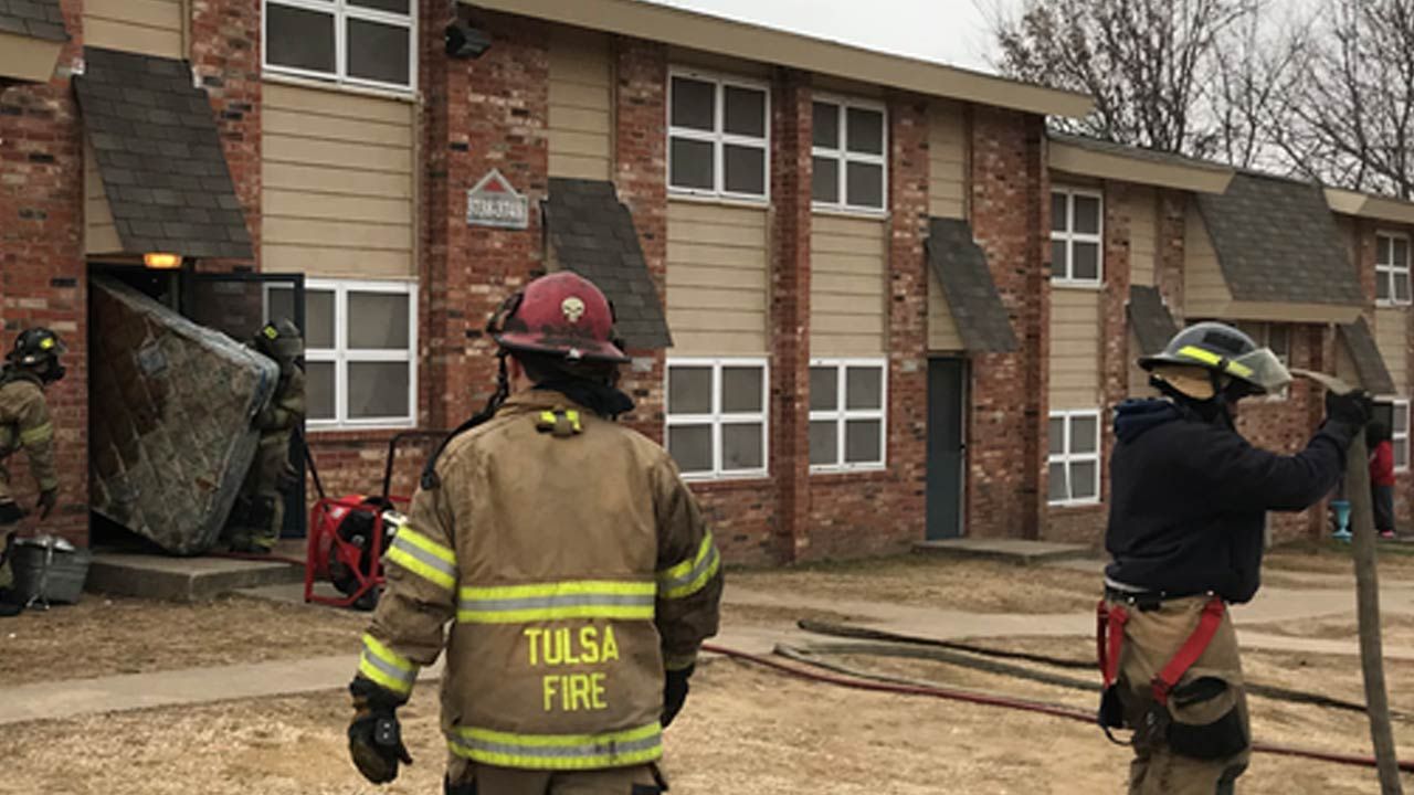 No Injuries In Tulsa Apartment Fire