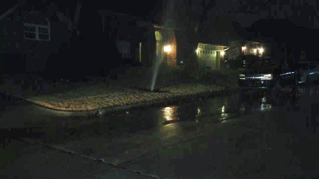 Tulsa Break Sends Water Shooting 30 Feet Into The Air