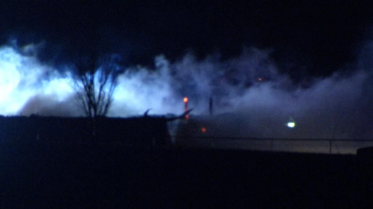 Barn Behind Owasso Home Damaged By Fire
