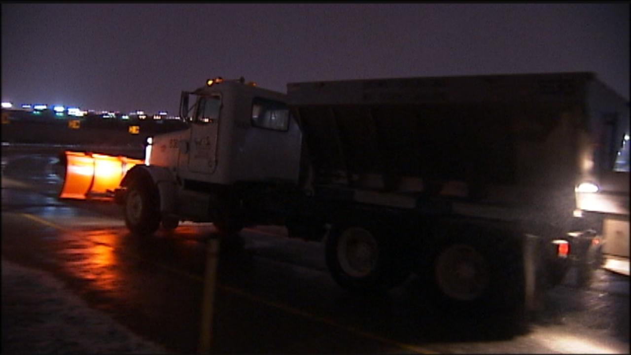 City Crews Continue To Treat Streets Across Tulsa