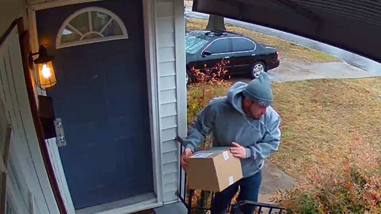 Tulsa Porch Pirate Caught On Camera