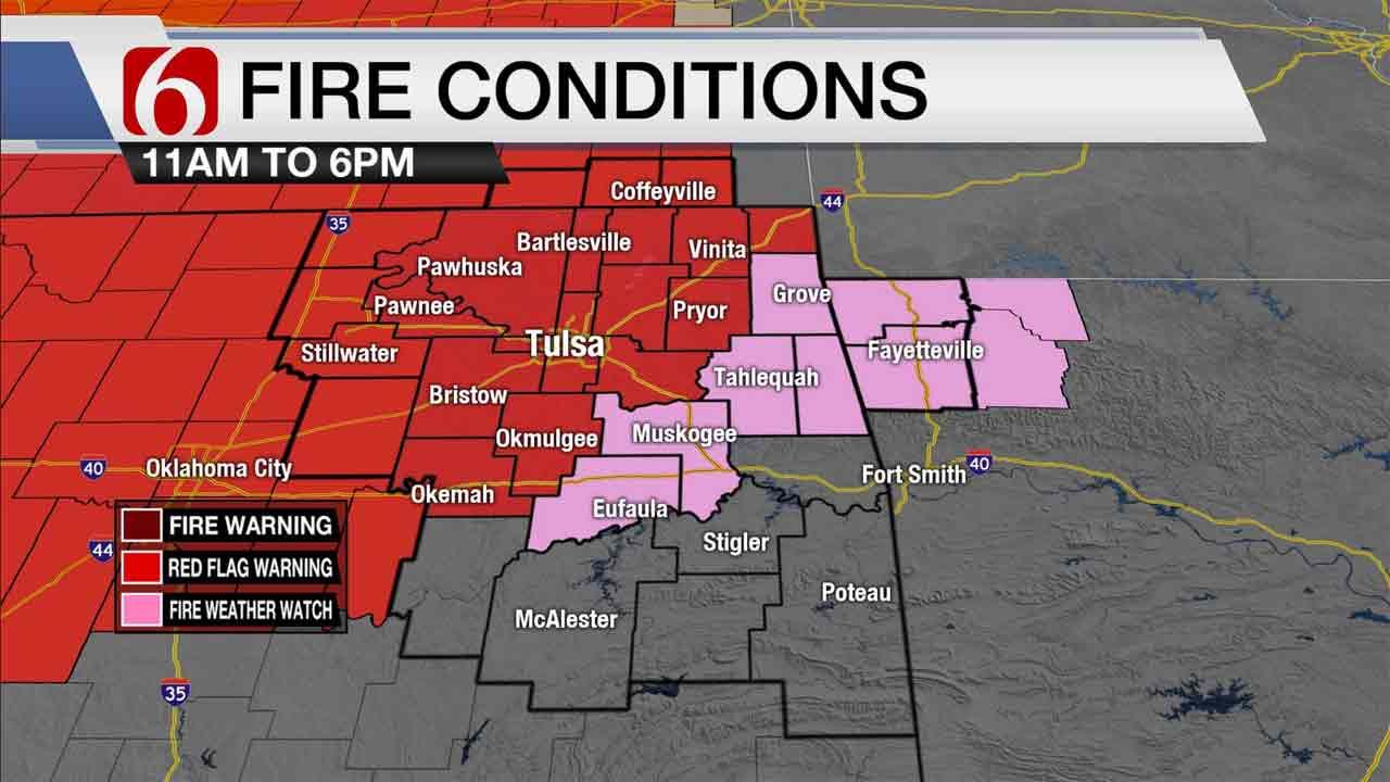 Green Country Faces Strong Winds And Fire Danger Issues