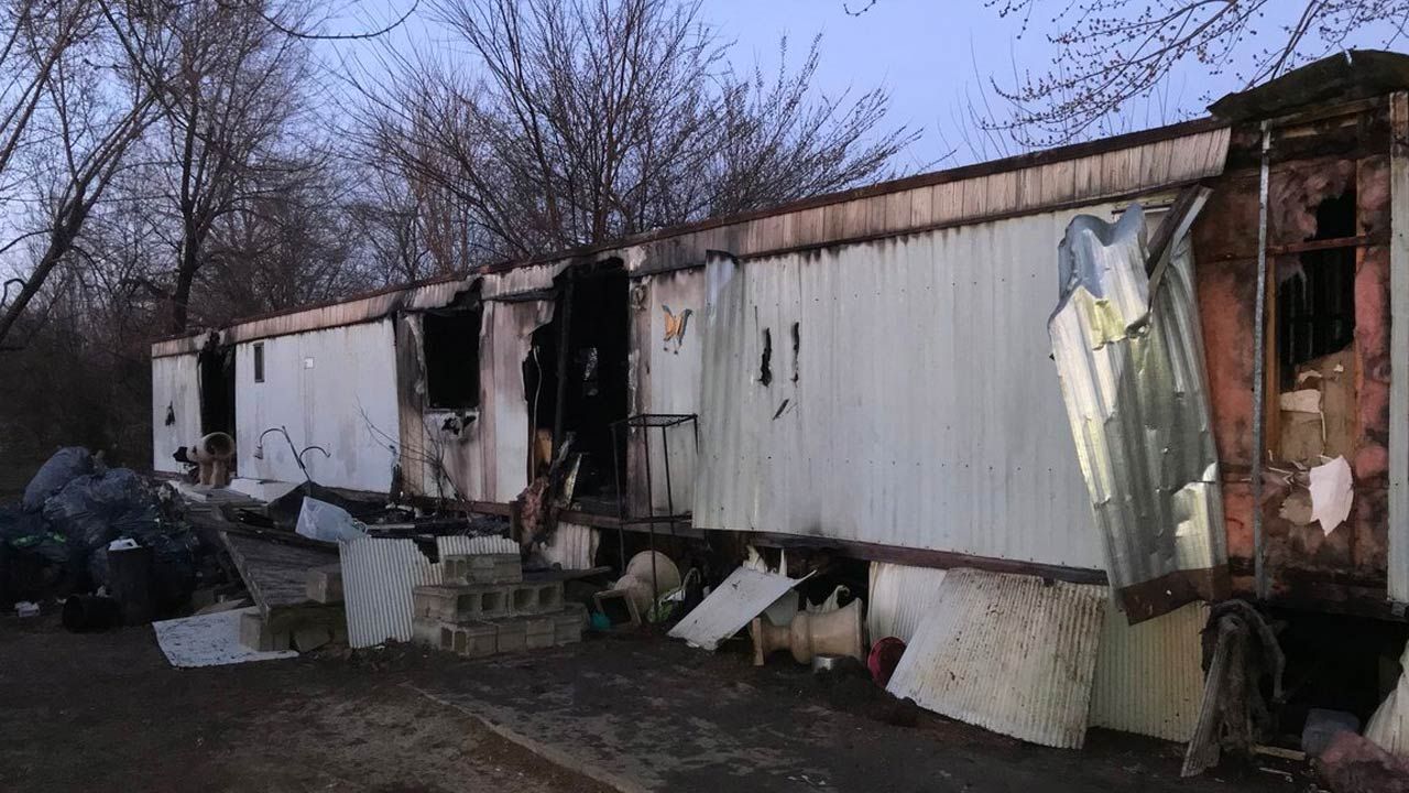 Turley Mobile Home Destroyed By Fire