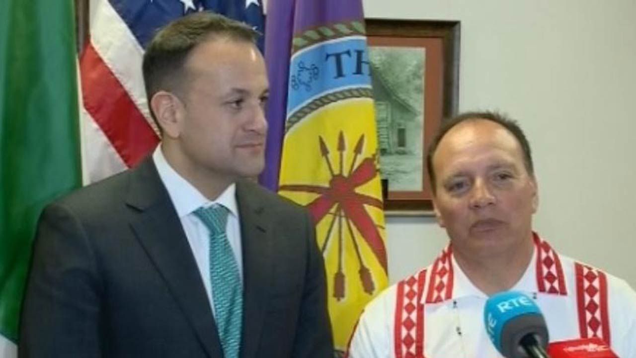 Ireland's Prime Minister Visits Choctaw Nation In Durant To Say 'Thanks'