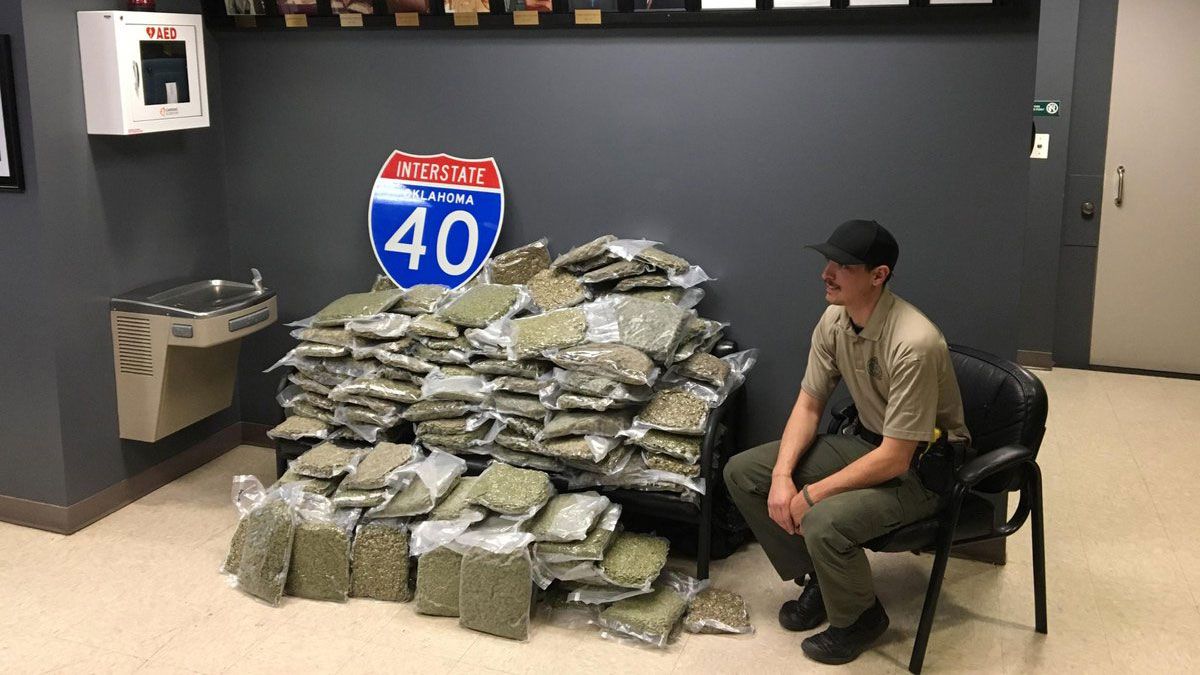 221 Pounds Of Pot Seized By Sequoyah County K-9 Unit