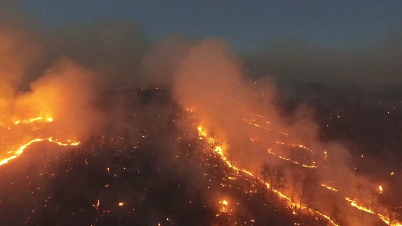 Police Suspect Arson After Wildfires Plague Sand Springs