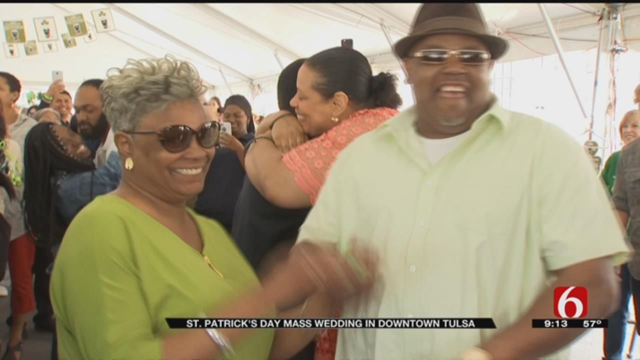 Tulsa Judge Officiates St. Patrick's Day Mass Wedding