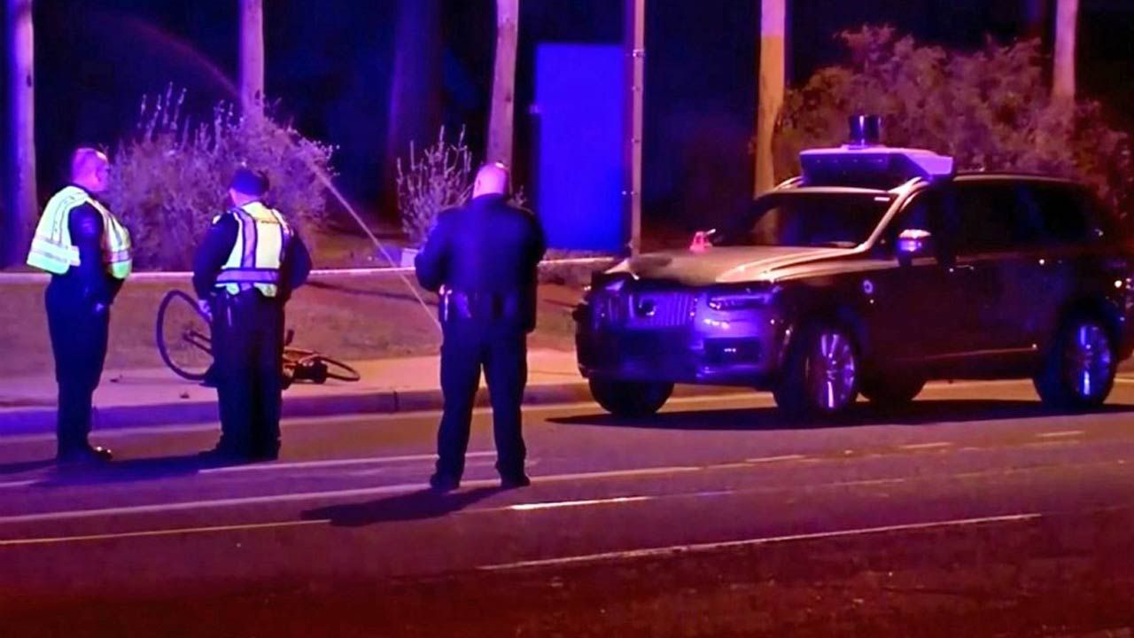 Pedestrian Killed By Self-Driving Uber Car In Arizona, Police Say