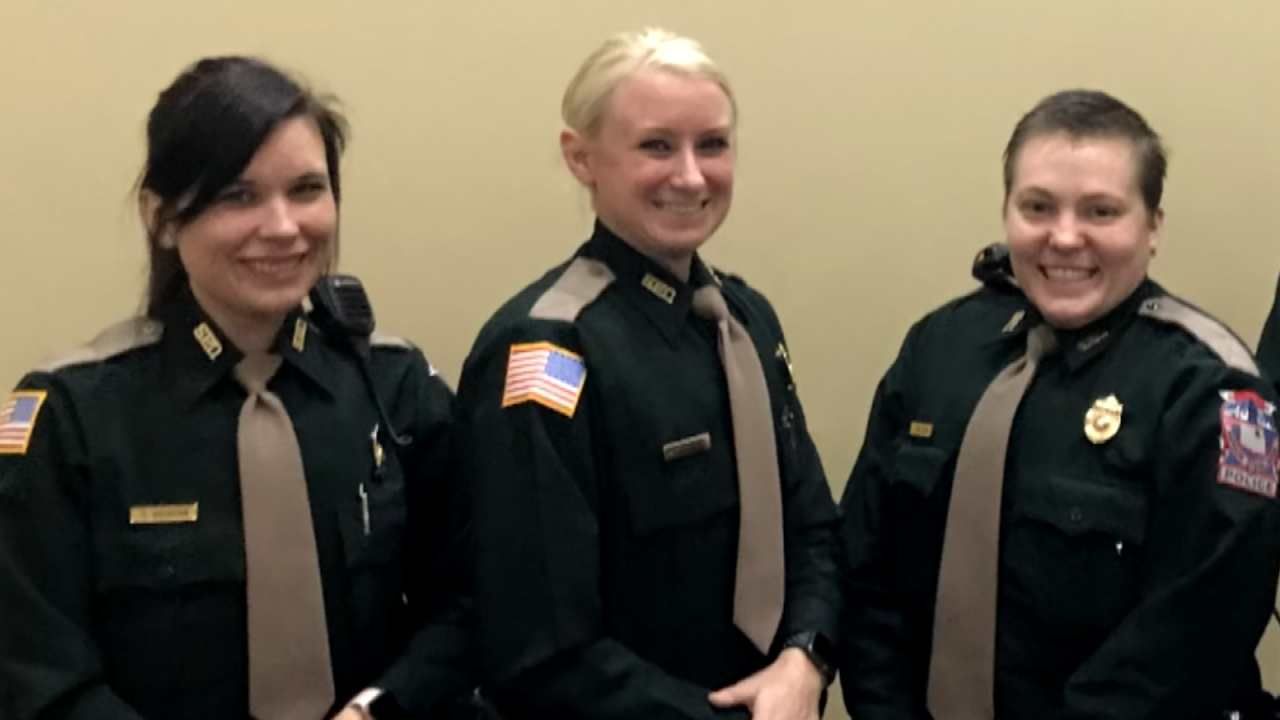Sapulpa Police Quadruple Number Of Female Officers With 3 New Hires