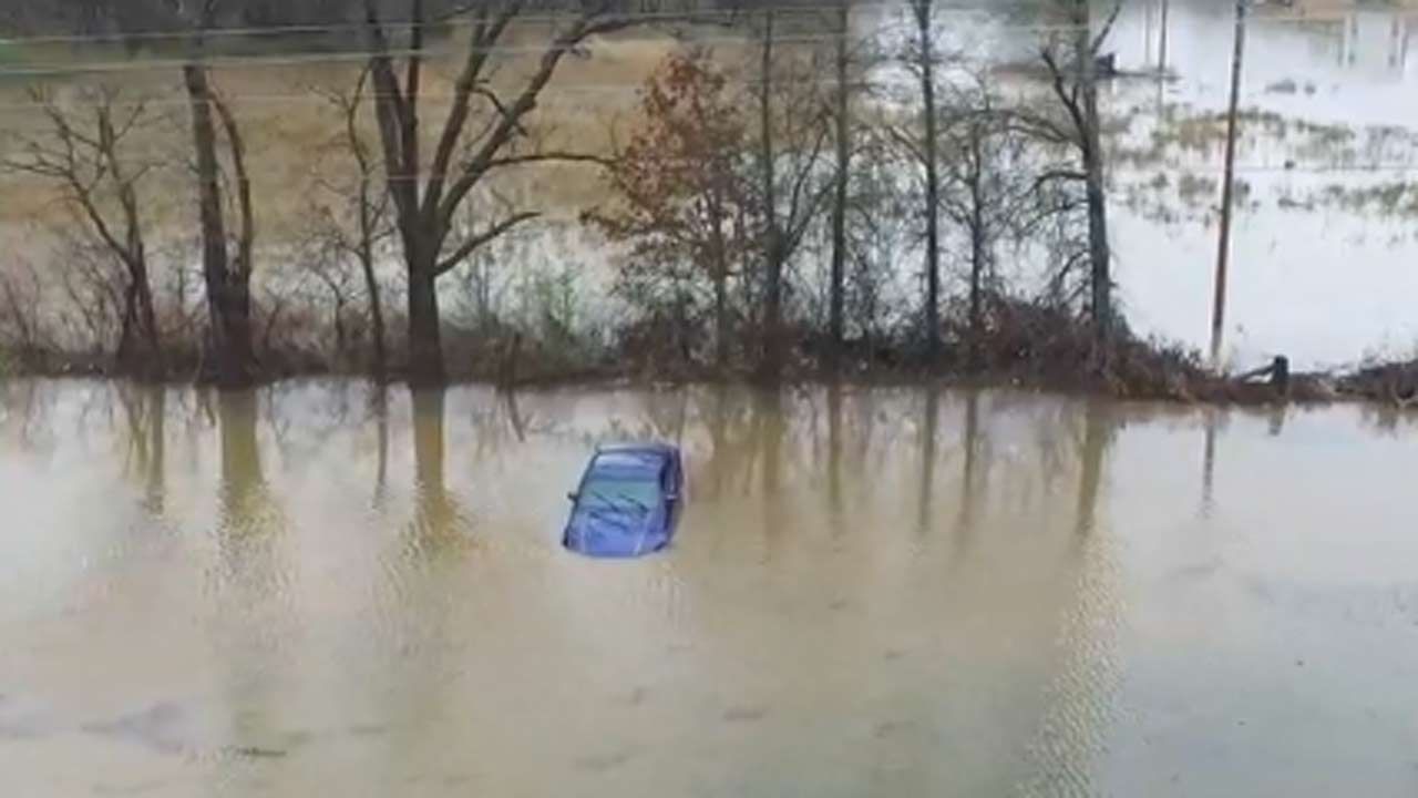 Woman Escapes High Water In Wagoner County